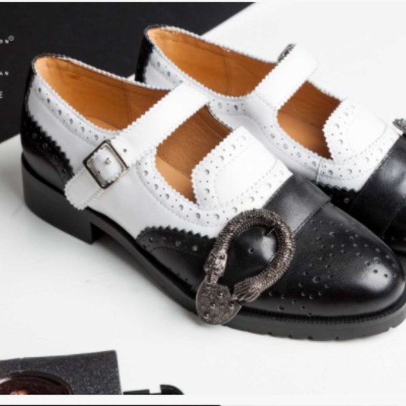 BNWT UGG Leather OZWEAR MILA BROGUE MONK shoes - Picture 6 of 9